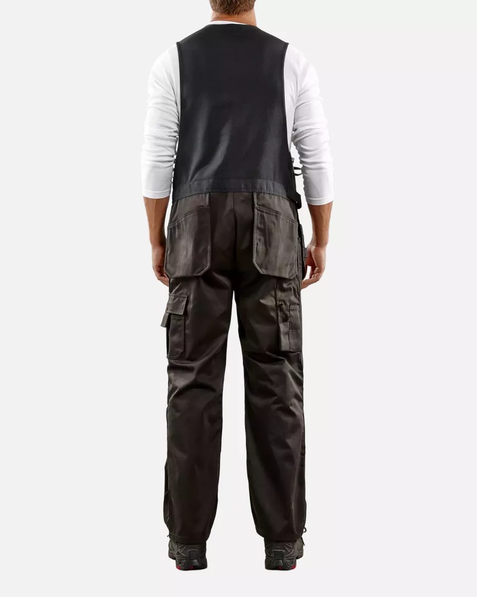 Blaklader 265018609900, Sleeveless Bib Overall, Black, image 5, gallery thumbnail
