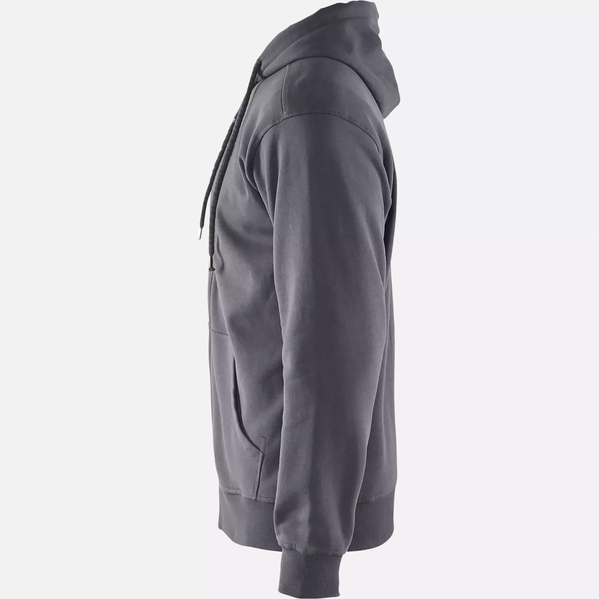 Blaklader 336610489400, Sweatshirt mit Kapuze und Reißverschluss, Grau, image 3