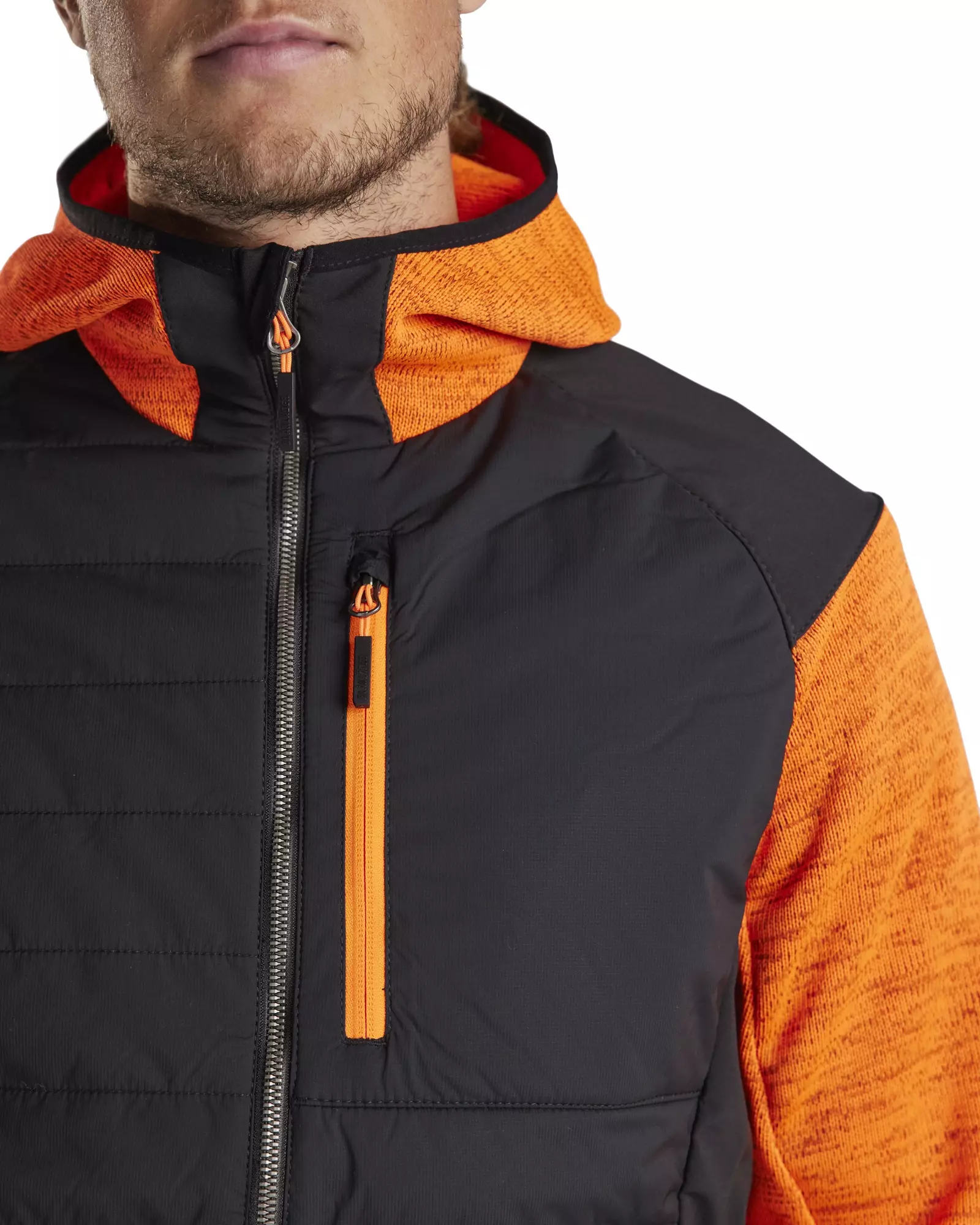 Blaklader 593021175399, Hybrid Jacket, Orange/Black, image 6