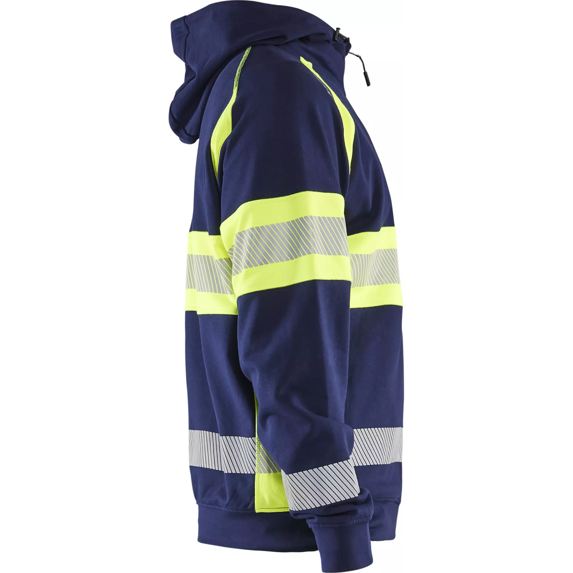 Blaklader 355211588933, High Vis Kapuzenjacke, Marineblau/ Gelb, image 2