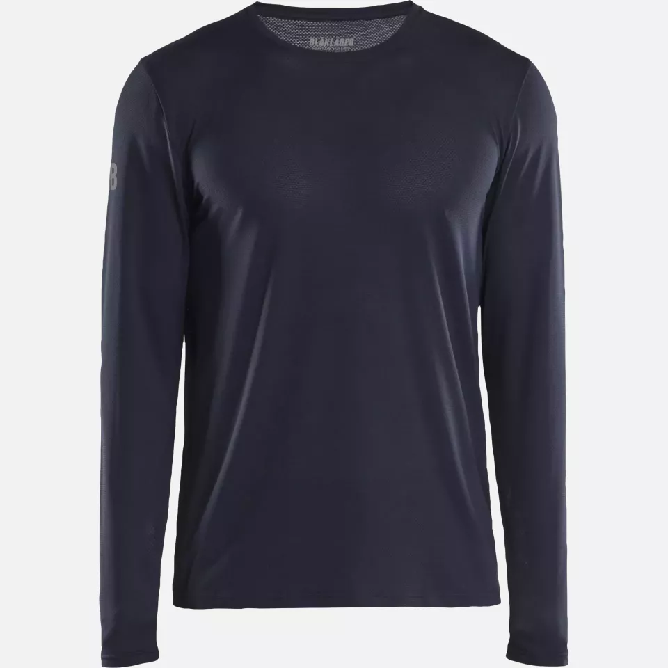 Blaklader 342311268600, Funktions UV Schutz Langarmshirt, Dunkel Marineblau, image 1, gallery thumbnail