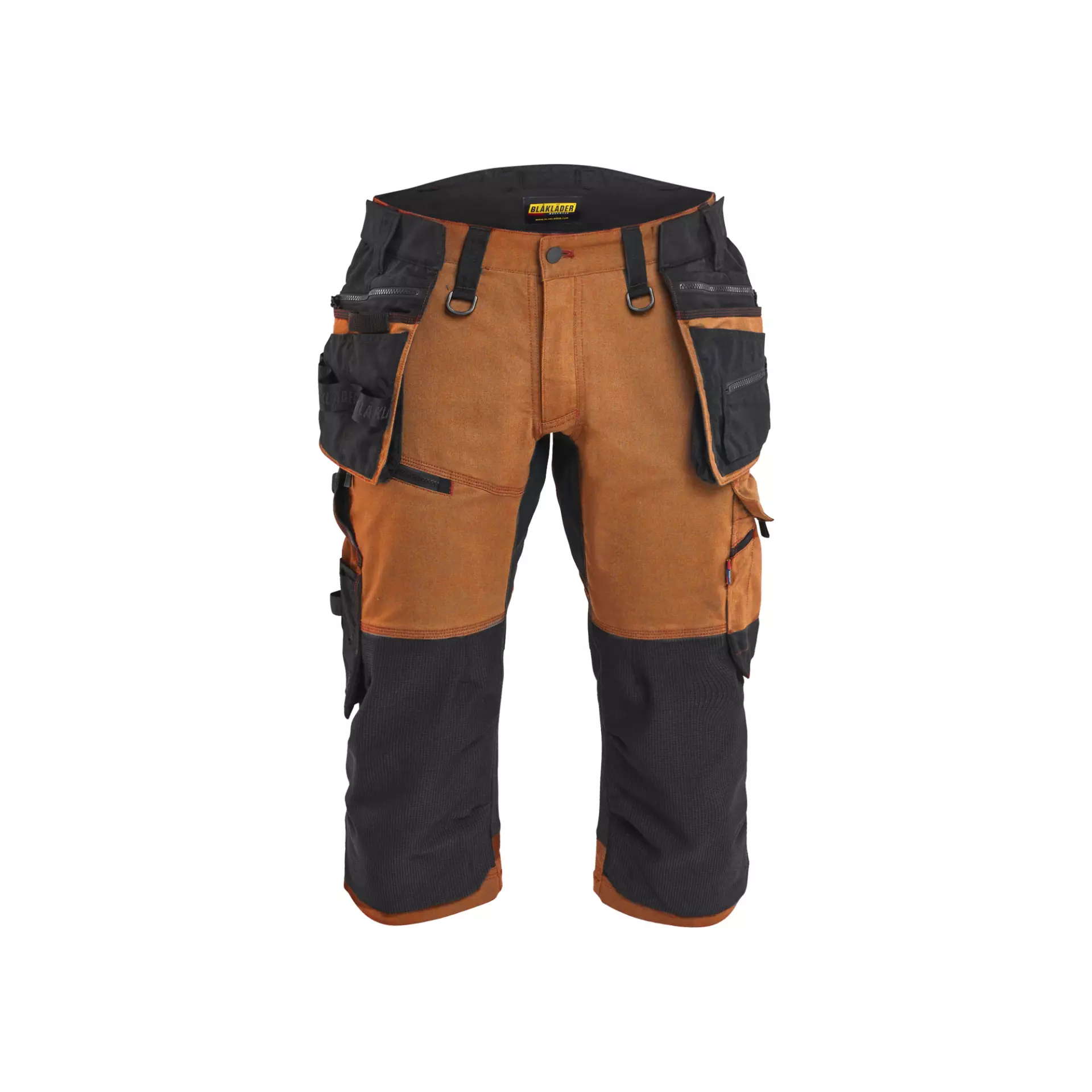 Blåkläder 197711494099, STRIKER Stretch Piraten Shorts, Rost/Schwarz, image 1