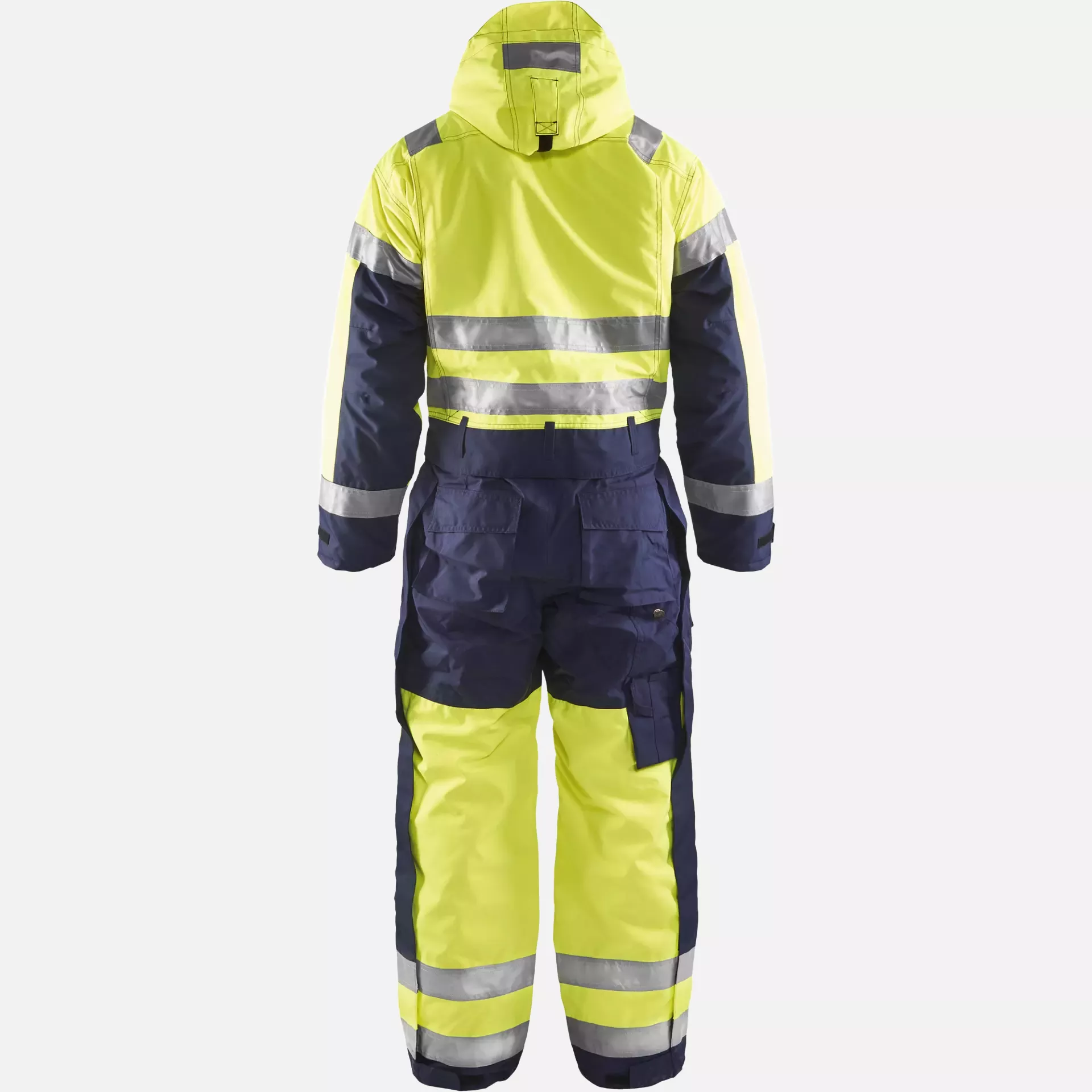 Blaklader 676319773389, High Vis Winter Coverall, Yellow/Navy, image 4