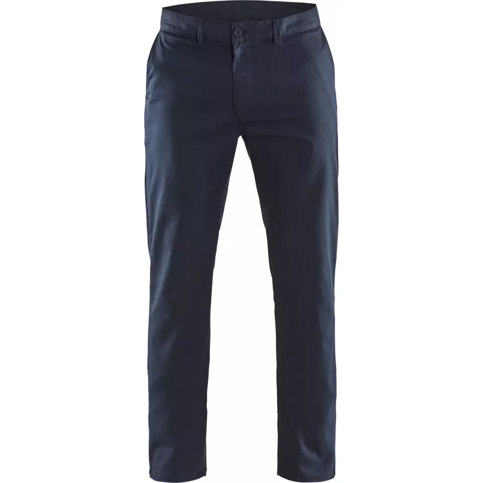 Blåkläder 146518308600, Stretch Chino Trousers, Dark Navy, image 1, gallery thumbnail