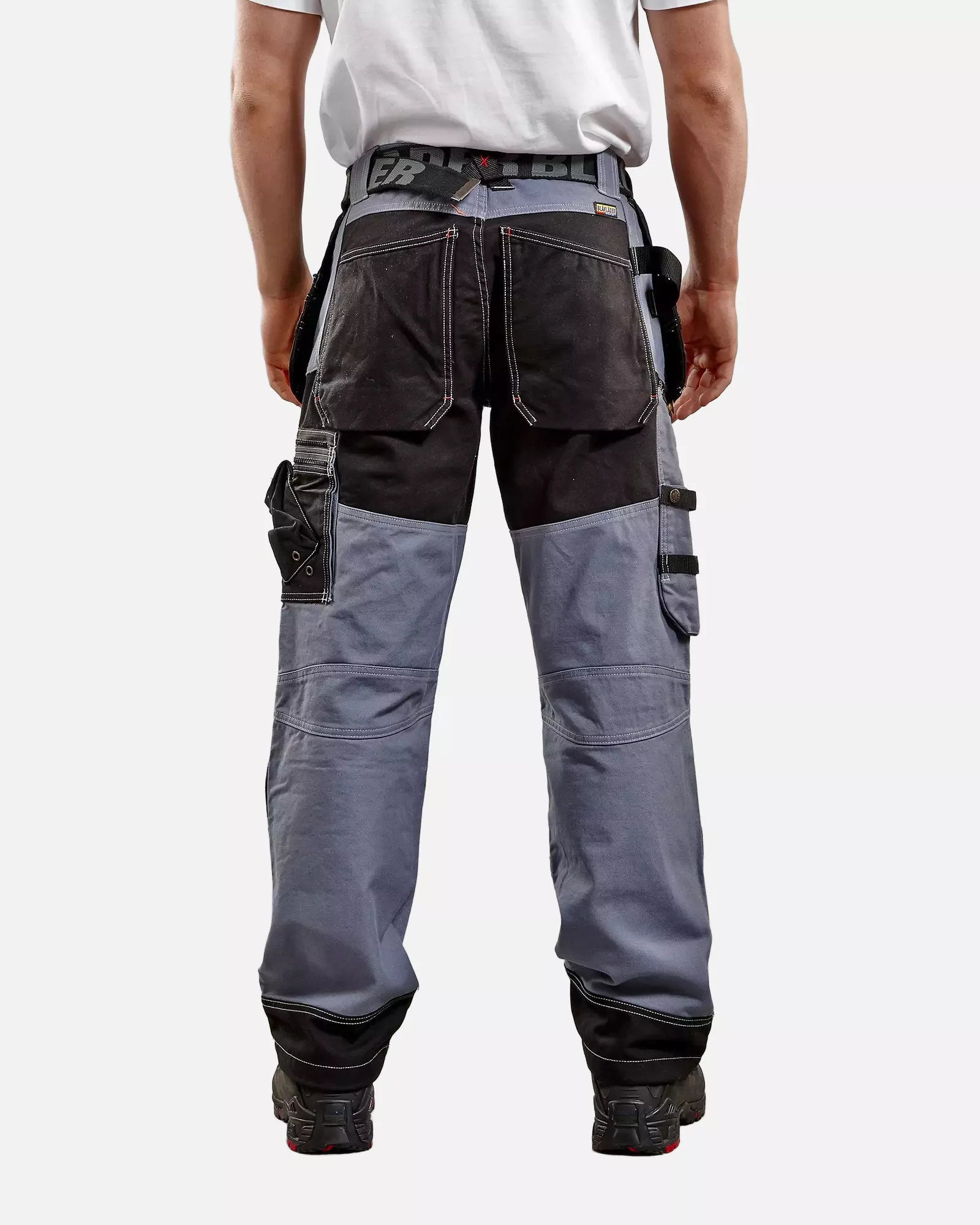 Blaklader 150013709499, Handwerker Arbeitshose, Grau/Schwarz, image 6