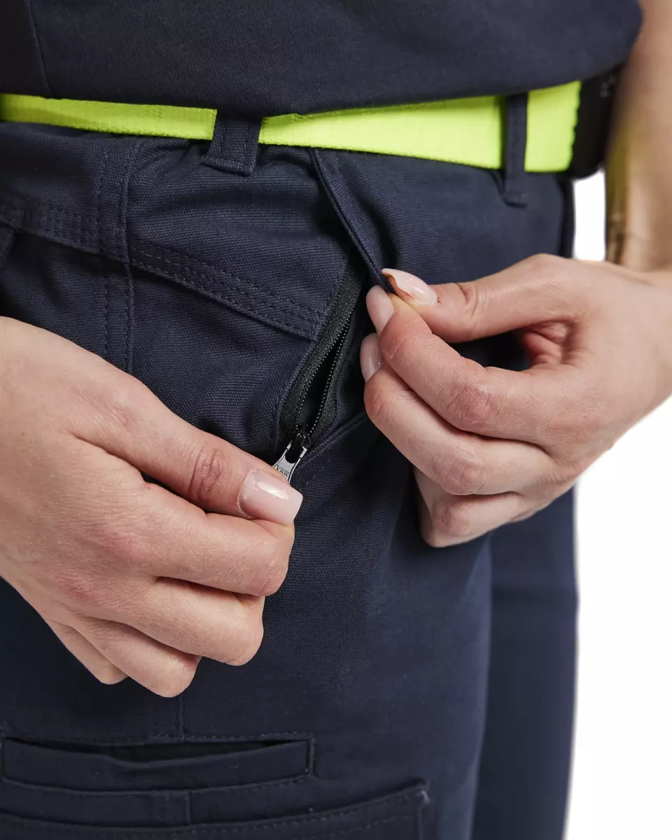 Blåkläder 710613448600, Damen Stretch Industrie Arbeitshose, Dunkel Marineblau, image 6, gallery thumbnail