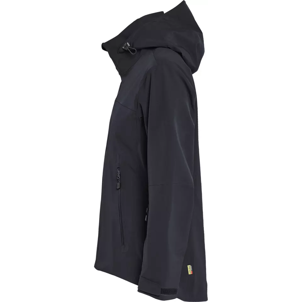 Blaklader 470819169900, STRIKER Ladies Stretch Shell Jacket, Black, image 3, gallery thumbnail