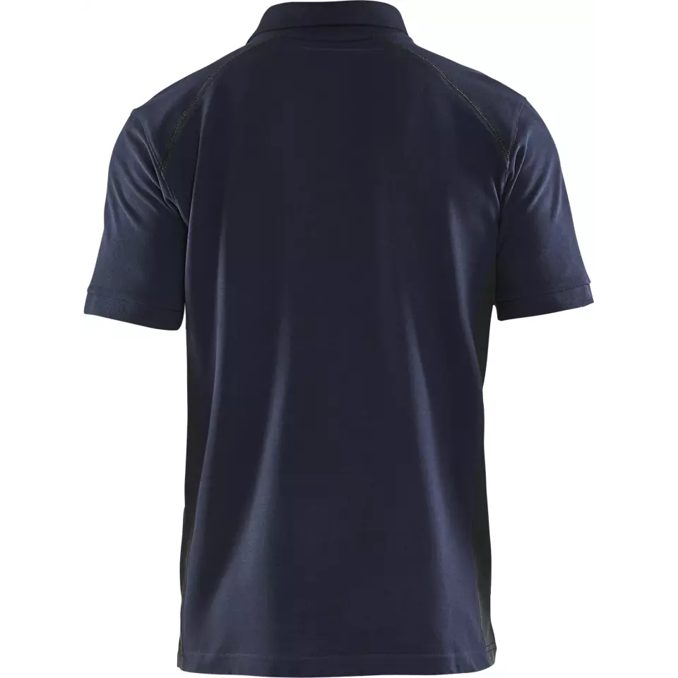 Blaklader 332410508699, Polo Shirt, Dark Navy/Black, image 4, gallery thumbnail