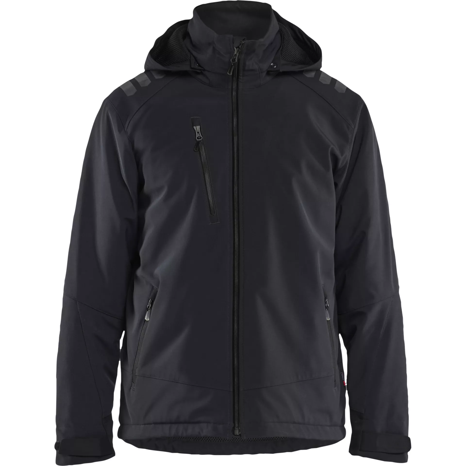 Blaklader 475025139999, Lightly Lined Softshell Winter Jacket, Black/Black