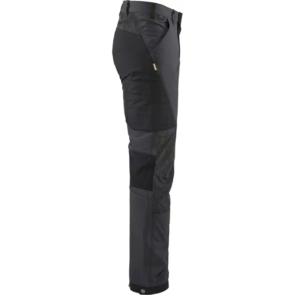 Blaklader 142216459699, 4-Wege-Service Stretch Arbeitshose, Mittelgrau/Schwarz, image 2, gallery thumbnail