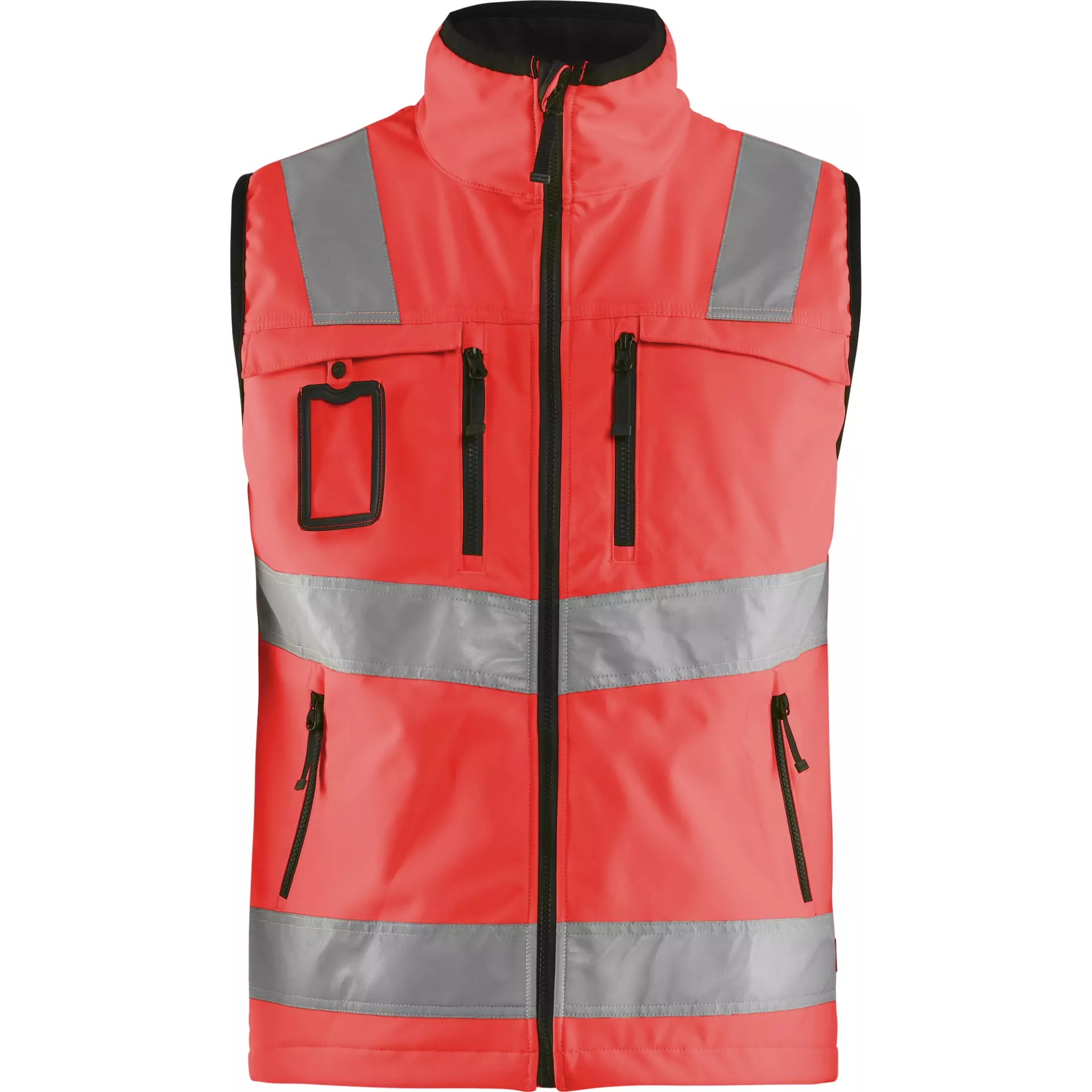 Blaklader 304925175500, High Vis Softshell Vest, Red, image 1