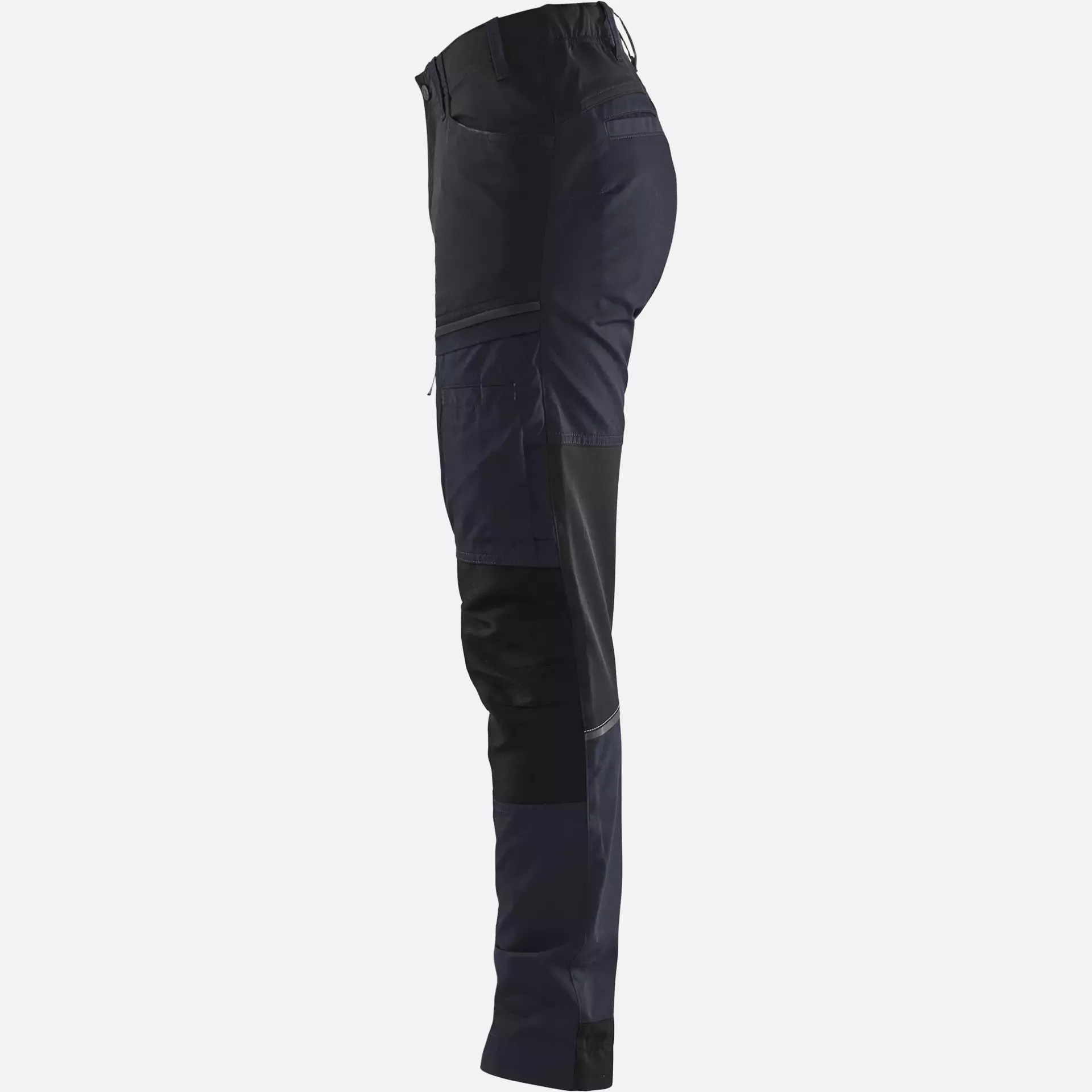 Blaklader 716618458699, Ladies Stretch Service Trousers, Dark Navy/Black, image 3