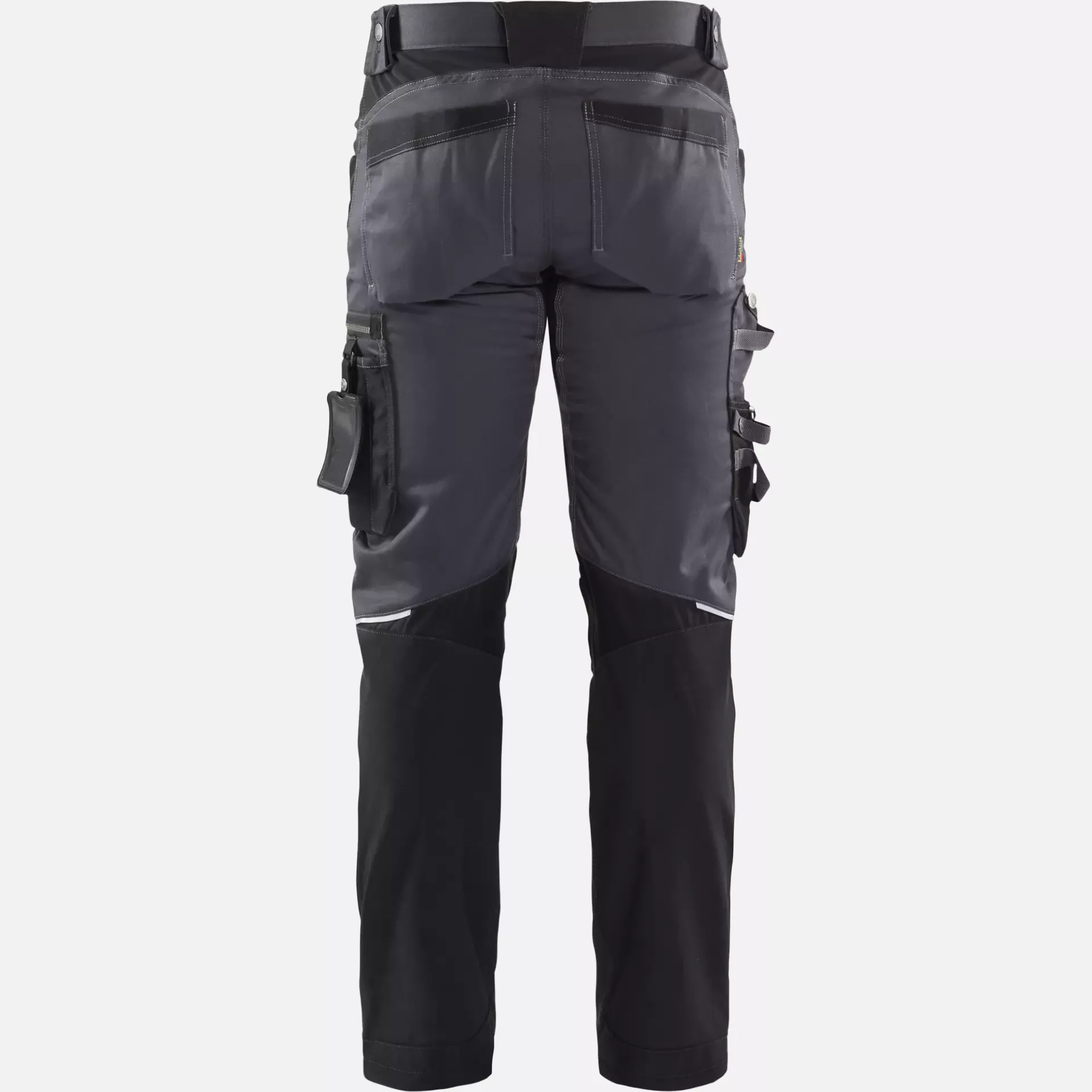 Blaklader 179918609699, Stretch Craftsman Work Trousers, Medium Grey/Black, image 4