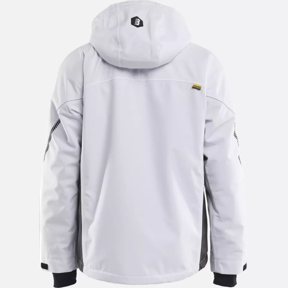 Blaklader 489019771098, Lined Lightweight Winter Jacket, White/Dark Grey, image 4, gallery thumbnail