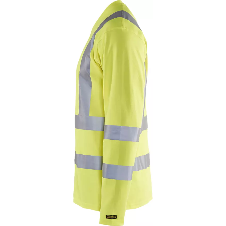 Blåkläder 338110703300, High Vis UV Protection Long Sleeve Shirt, Yellow, image 3, gallery thumbnail