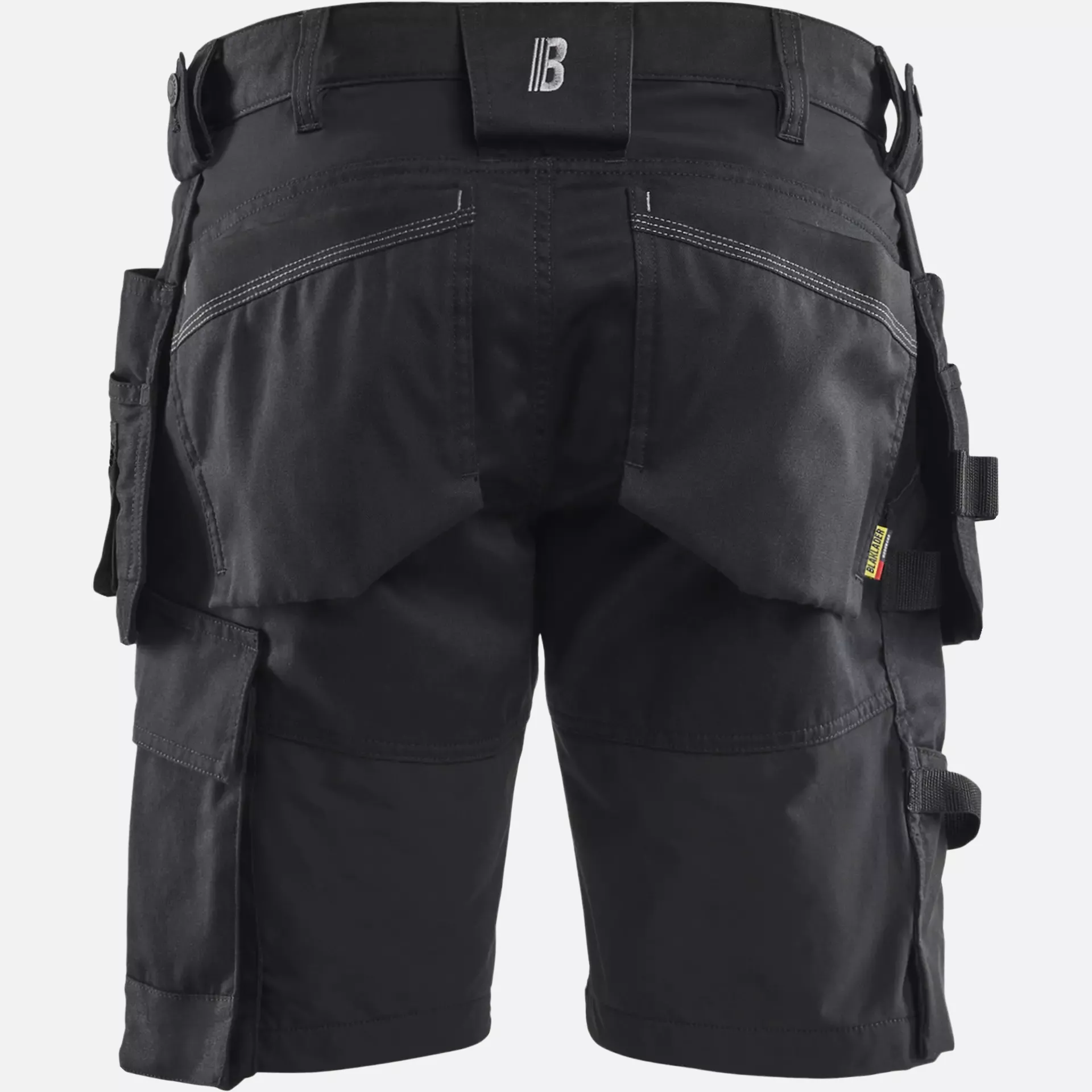 Blaklader 175218329900, Stretch Craftsman Shorts, Black, image 4