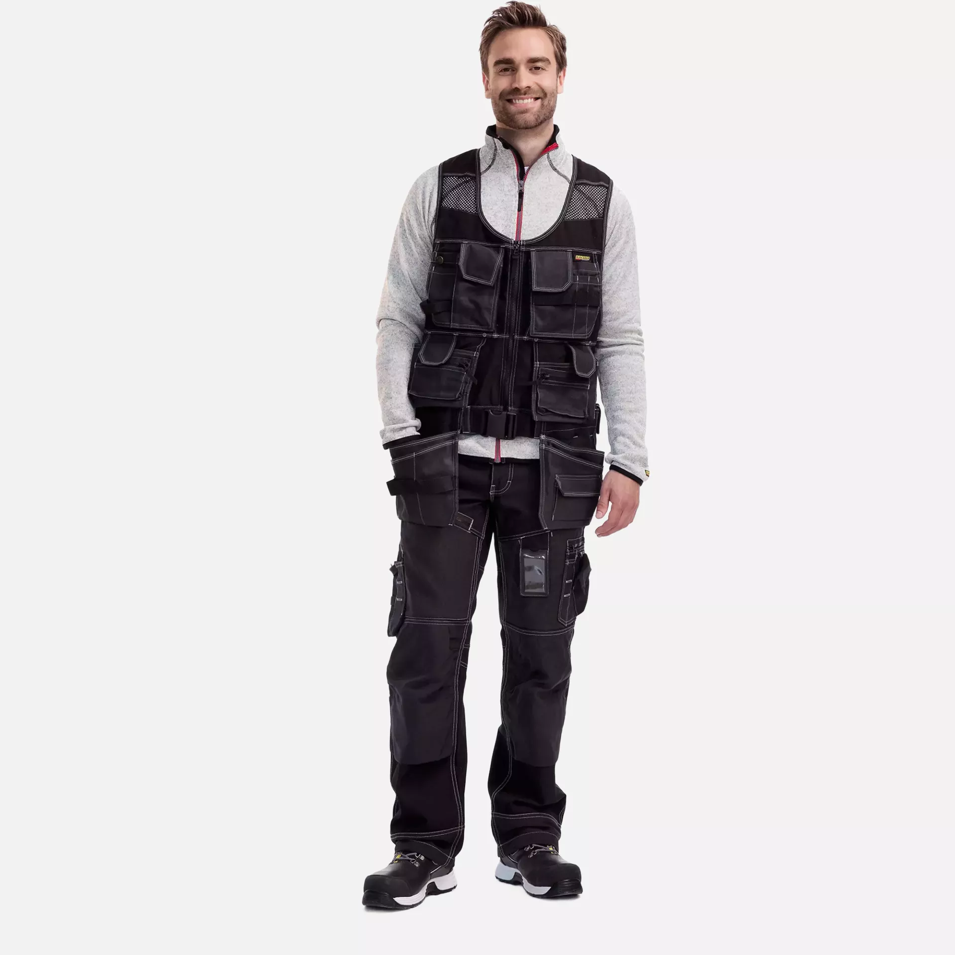 Blaklader 311913109900, X1900 Craftsman Vest, Black, image 3