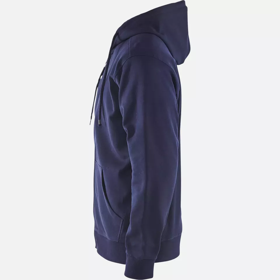Blaklader 336610488800, Sweatshirt mit Kapuze und Reißverschluss, Marineblau, image 3, gallery thumbnail