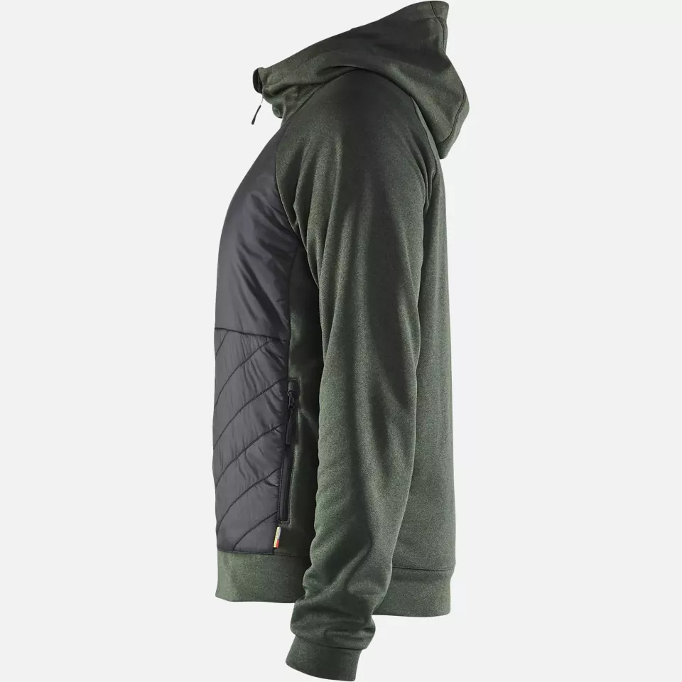 Blaklader 346325334199, Hybrid Sweatshirt, Autumn Green/Black, image 3, gallery thumbnail