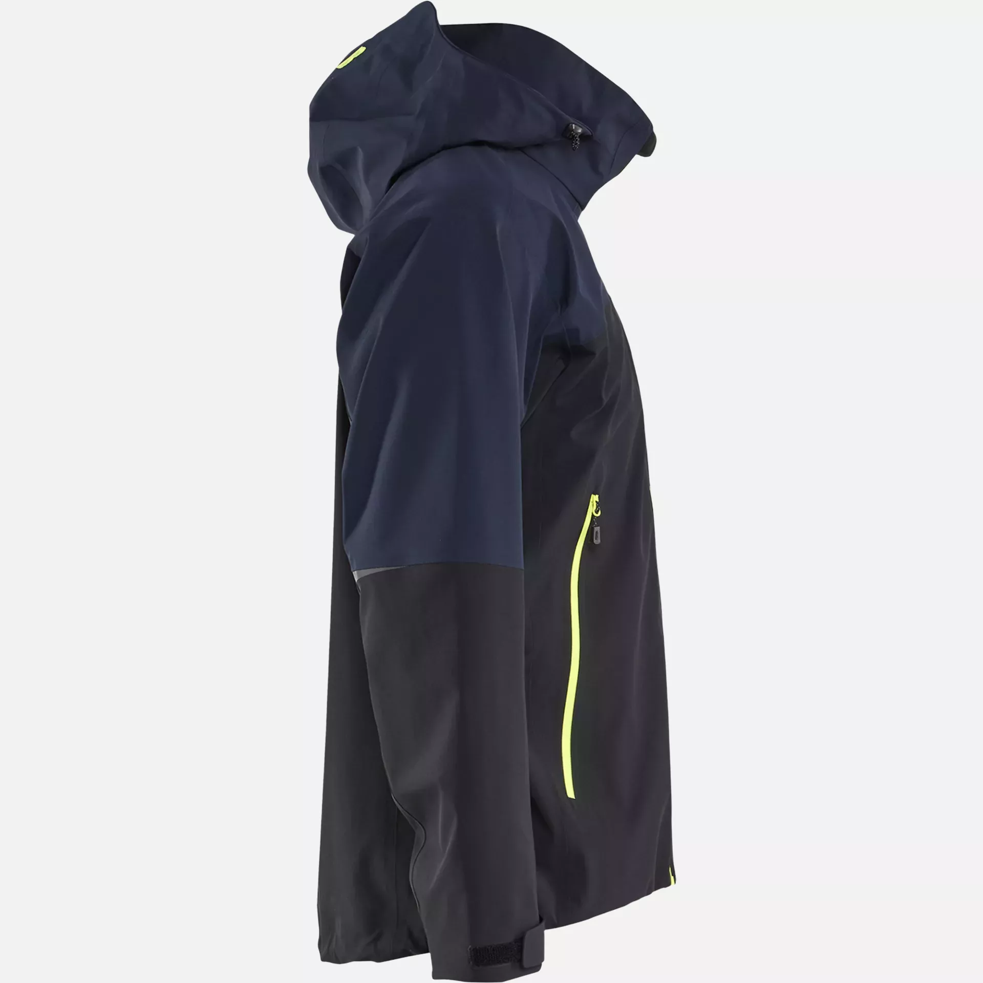 Blaklader 498019168633, Striker Shell Jacket Stretch, Dark Navy/High Vis Yellow, image 2