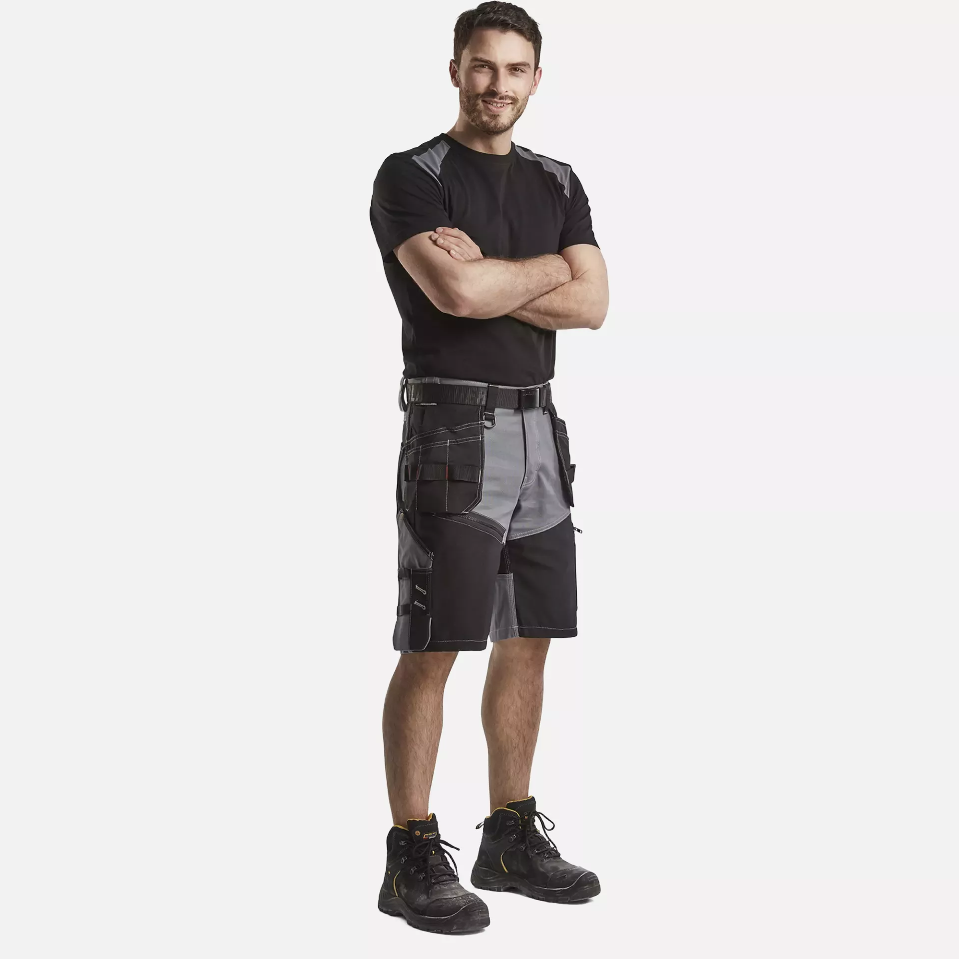 Blaklader 337910429994, T-Shirt, Schwarz/Grau, image 5