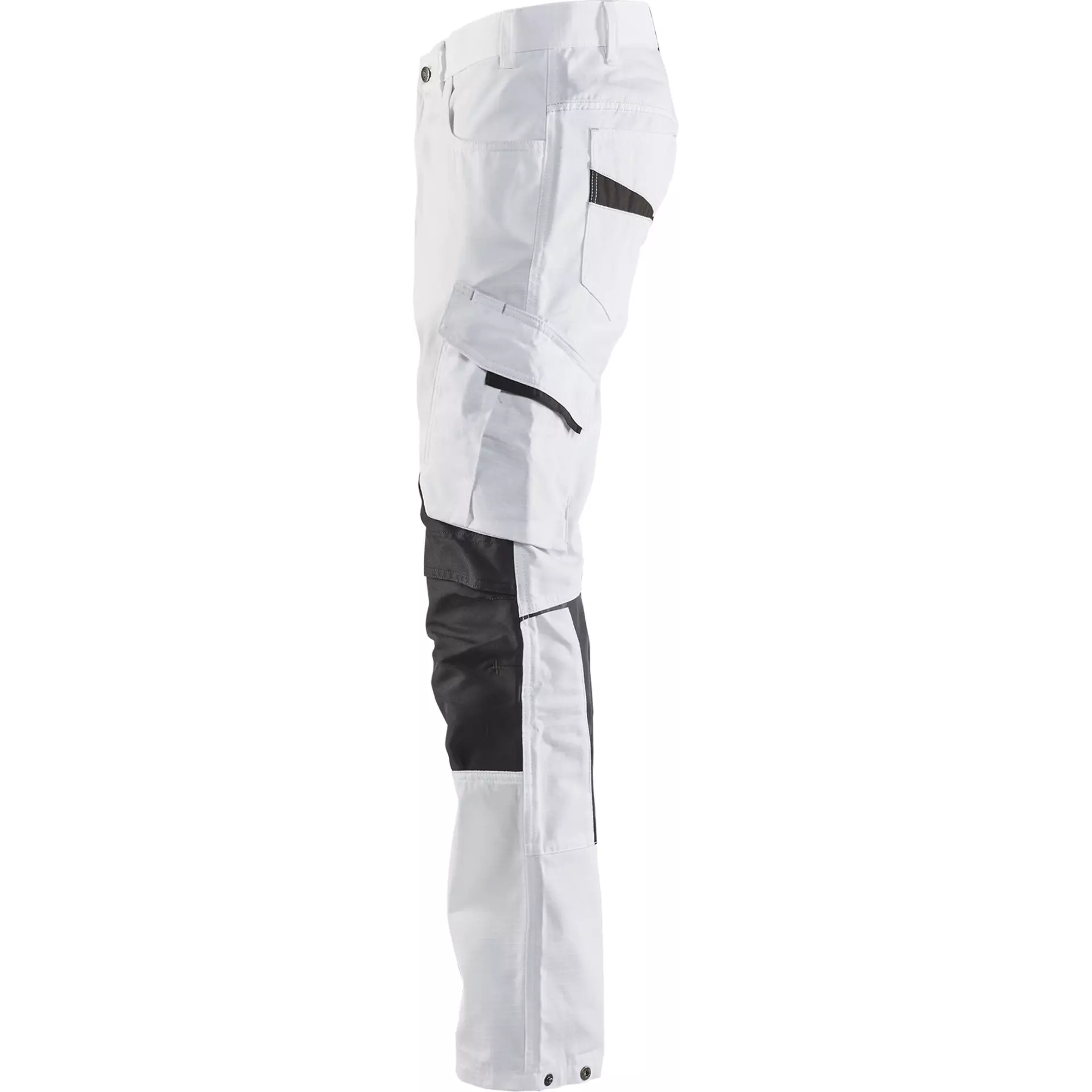 Blaklader 109513301098, Stretch Painters Trousers, White/Dark Grey, image 3