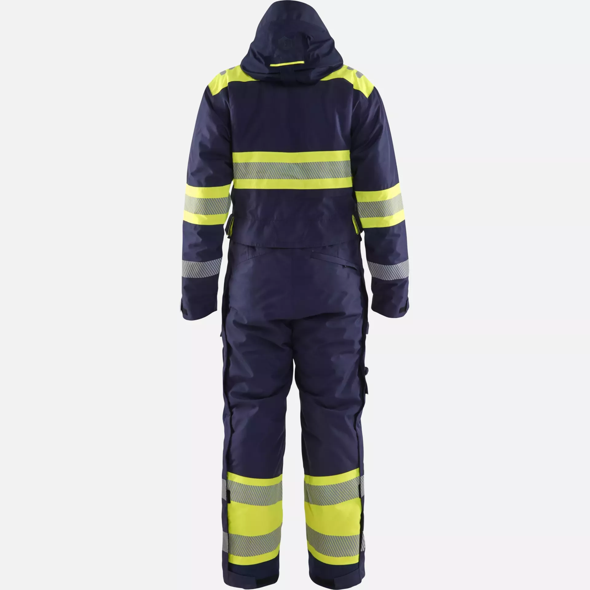 Blaklader 672019778933, High Vis Winter Coverall, Navy/Yellow, image 4