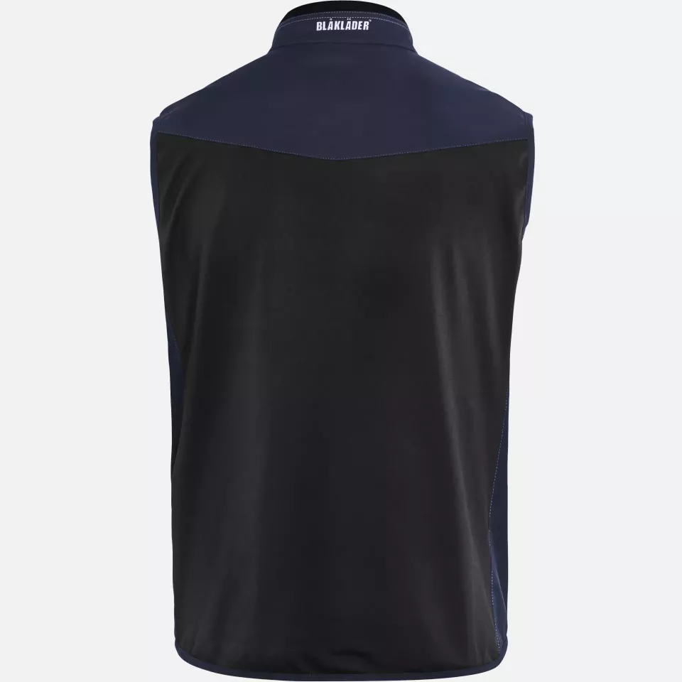 Blaklader 385025168699, Softshell Vest, Dark Navy/Black, image 2, gallery thumbnail