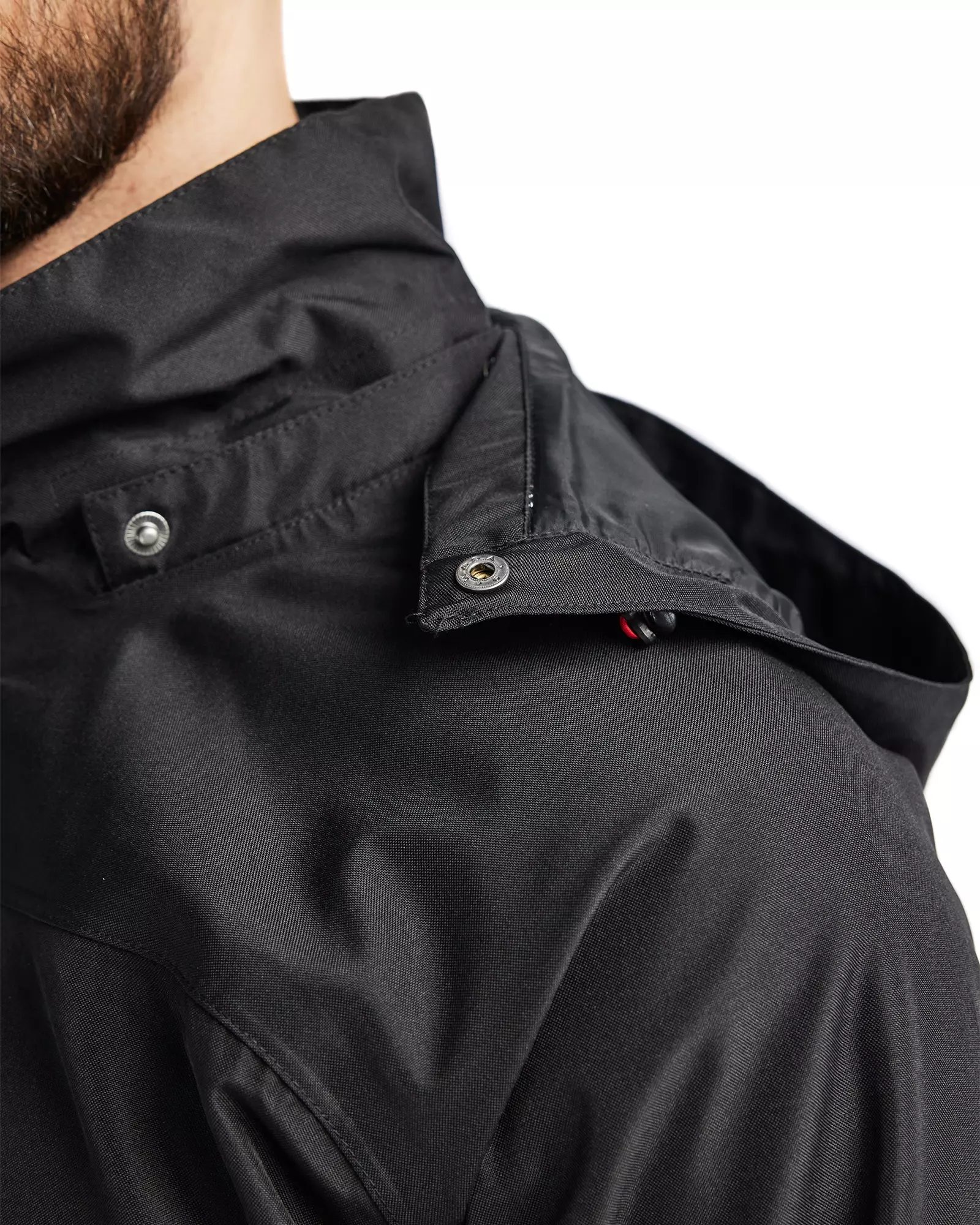 Blaklader 489019779956, Lined Lightweight Winter Jacket, Black/Red, image 5