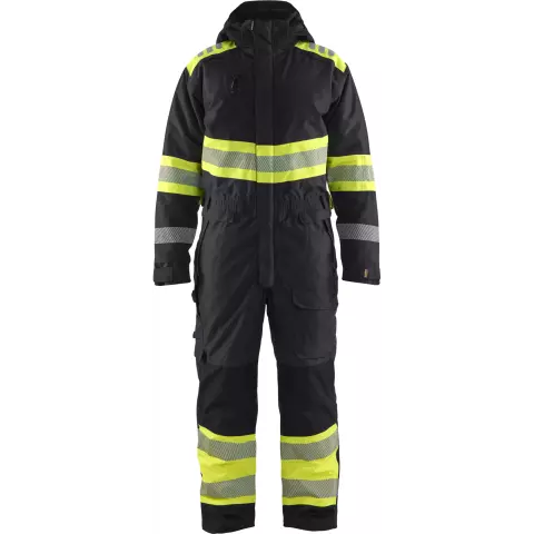 Blåkläder Warnschutz Winteroverall, Schwarz/Gelb