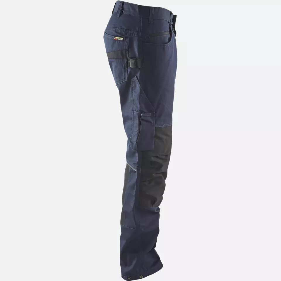 Blaklader 149513308699, Stretch Arbeitshose, Dunkel Marineblau/Schwarz, image 2, gallery thumbnail