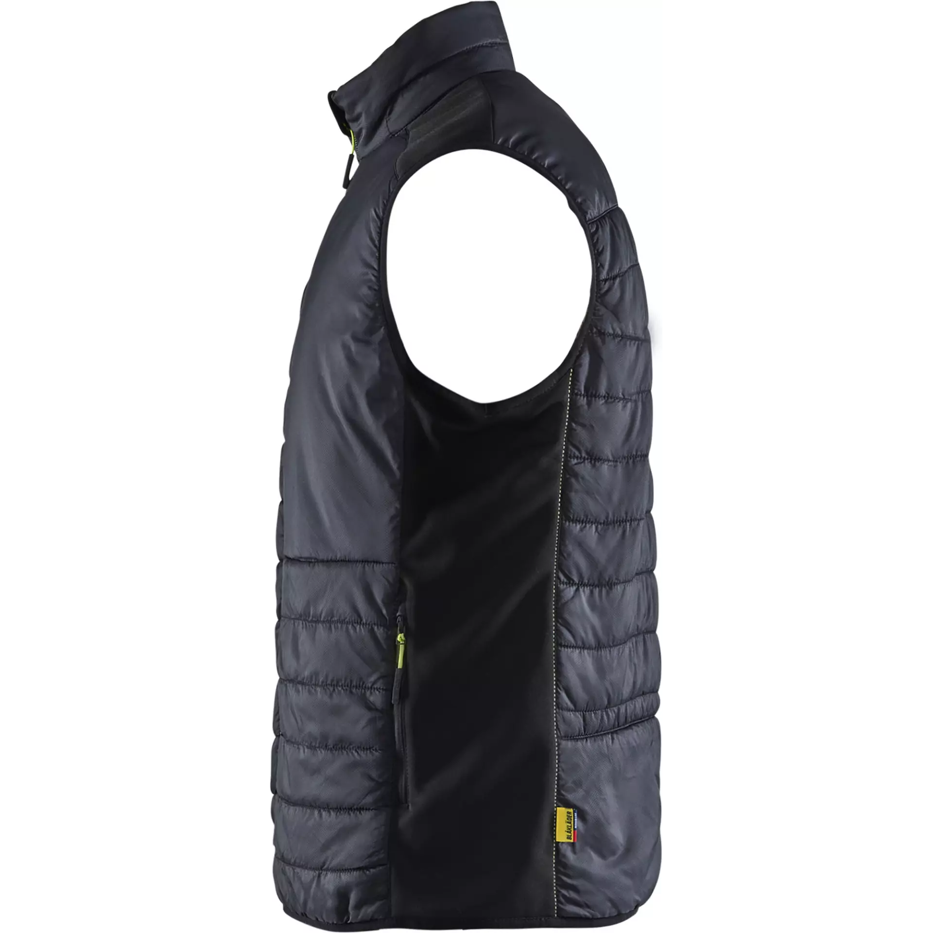 Blaklader 386320309933, Gefütterte Weste, Schwarz/Gelb, image 3