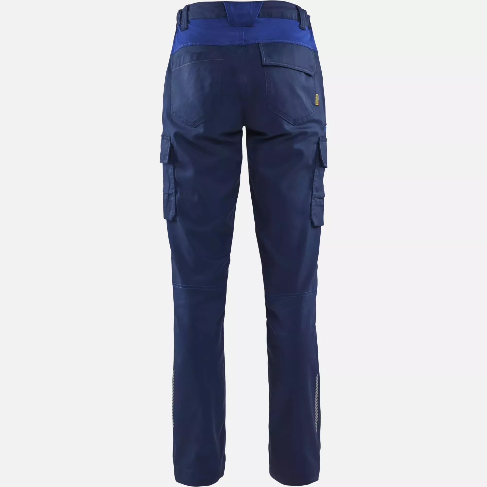 Blaklader 714418328985, Ladies Stretch Industry Work Trousers, Navy/Royal Blue, image 4