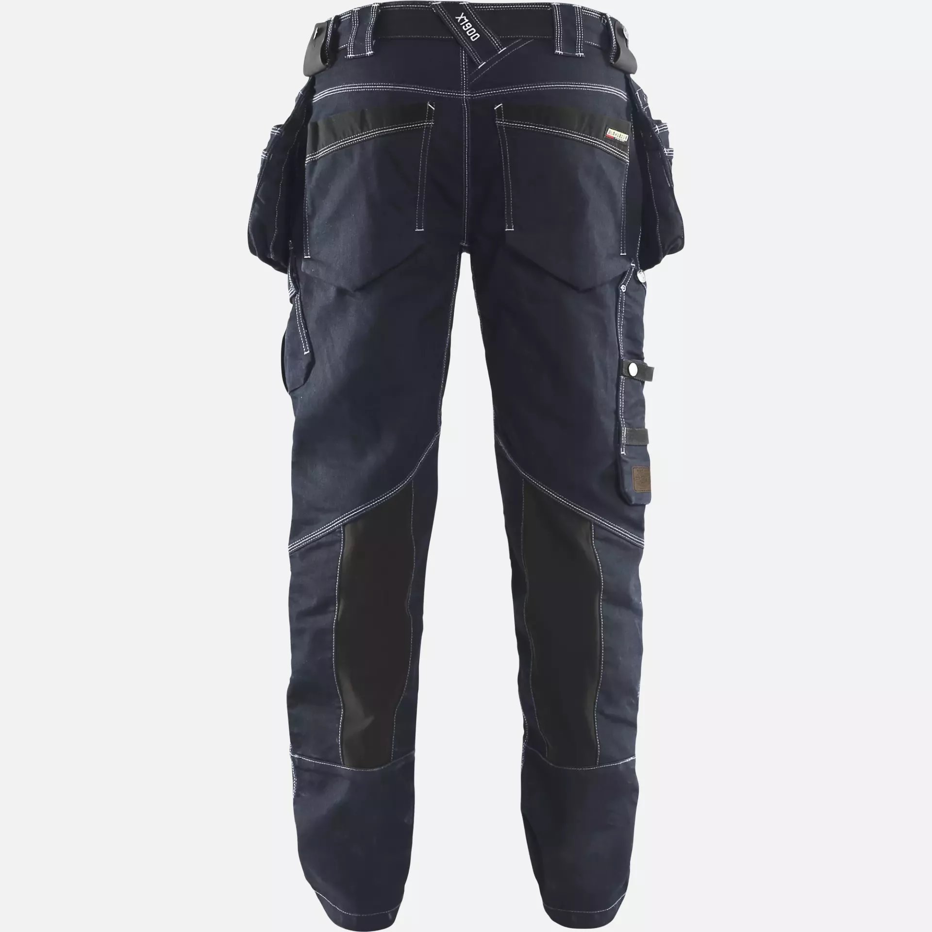 Blaklader 199011418999, X1900 Stretch Craftsman Work Trousers, Navy/Black, image 4
