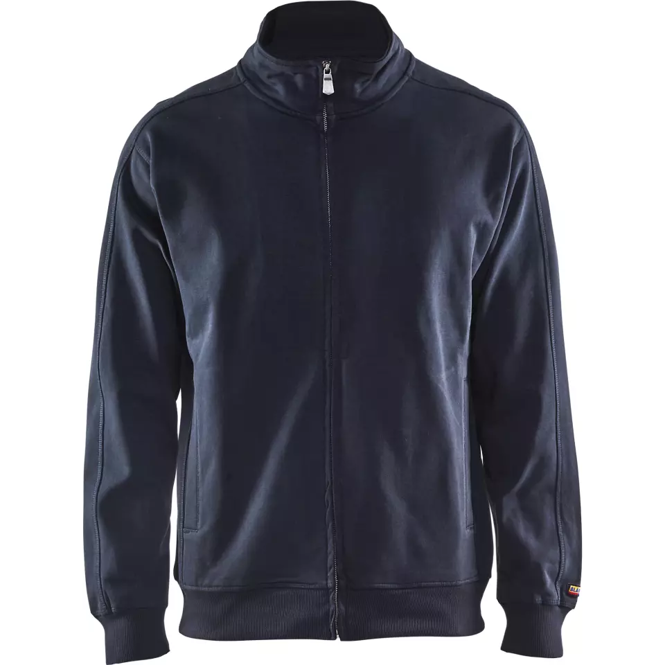 Blaklader 334910488600, Zip Sweatshirt, Dark Navy