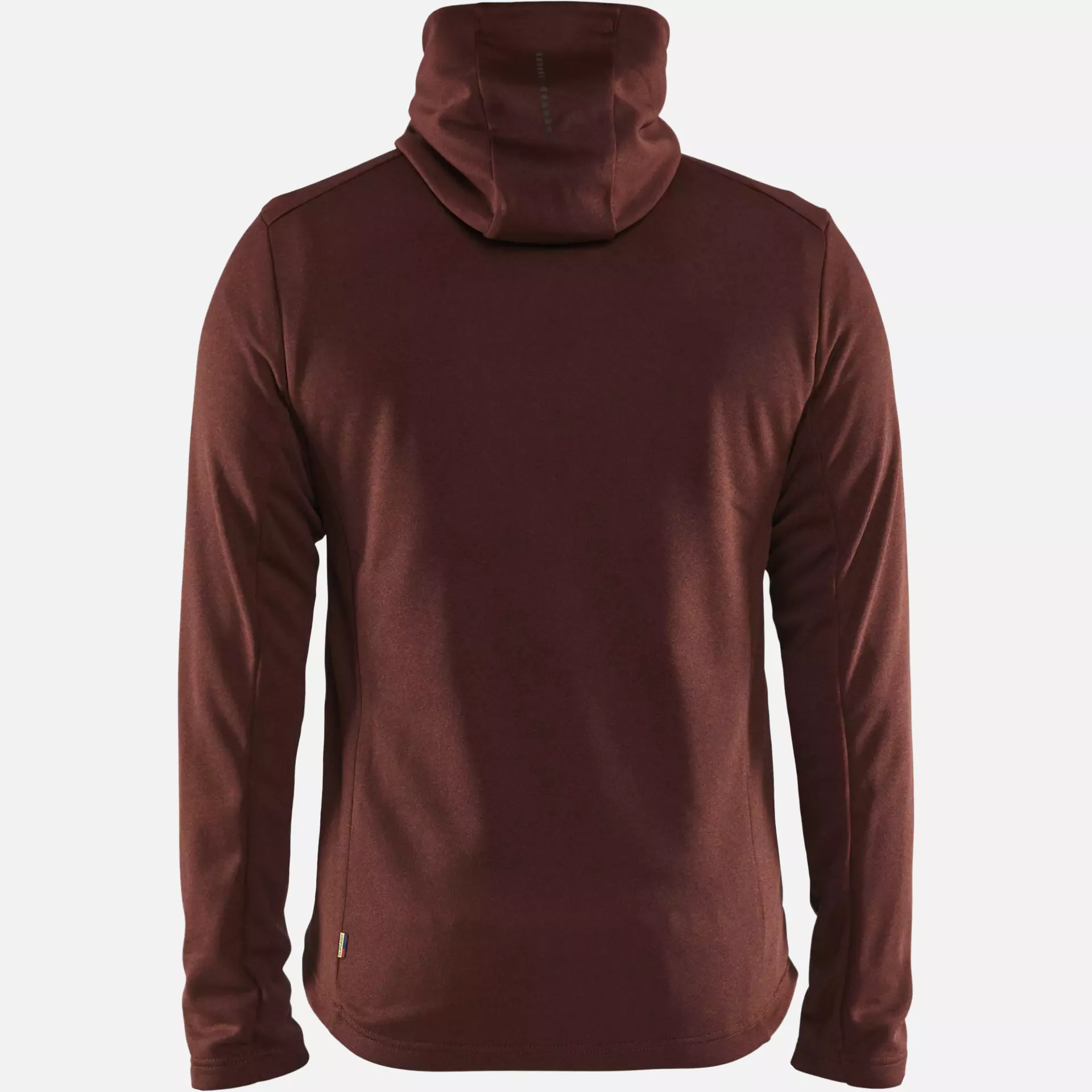 Blaklader 354025335999, Hooded Sweatshirt with Zipper, Rust Red/Black, image 4
