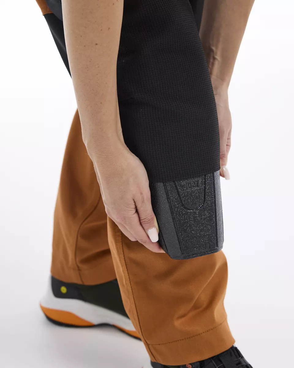 Blaklader 717011494099, STRIKER Women's Stretch Craftsman Work Trousers, Rust/Black, image 11, gallery thumbnail