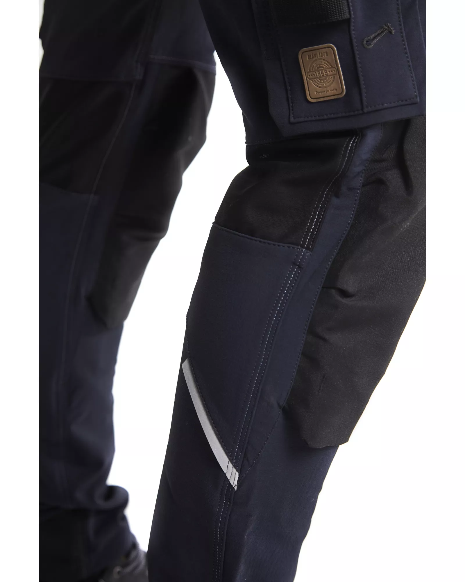 Blaklader 198916448699, X1900 4-Way Stretch Craftsman Work Trousers, Dark Navy/Black, image 8