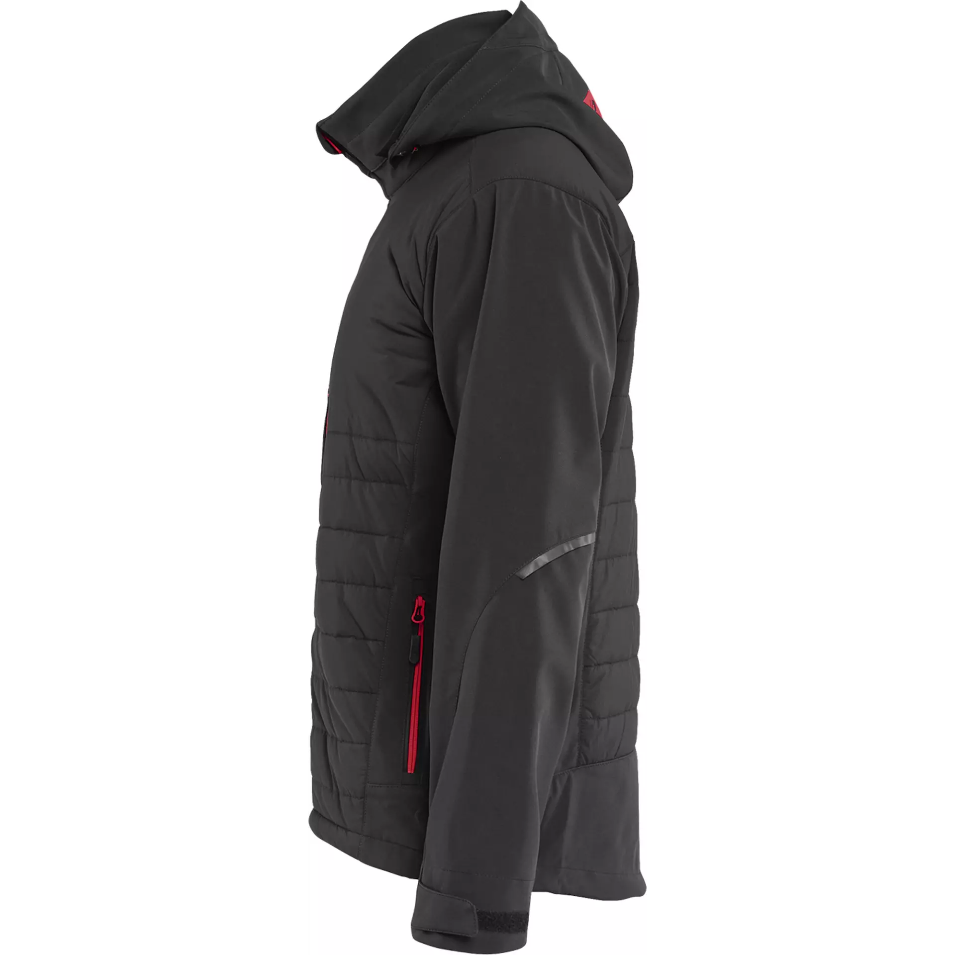 Blåkläder 474325139956, Hybrid Jacket, Black/Red, image 3