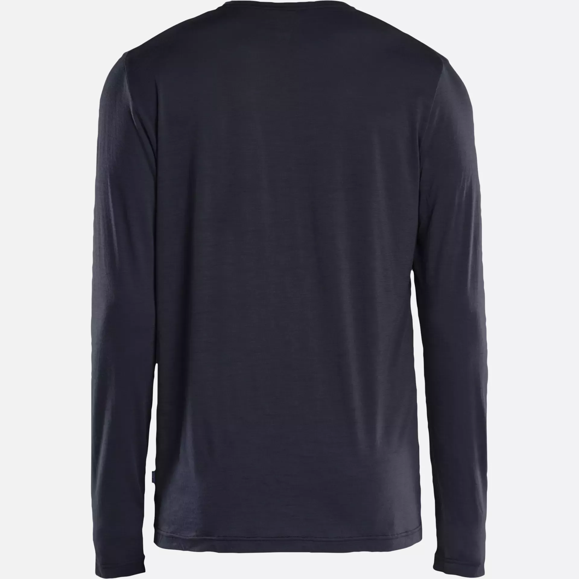 Blaklader 353817438600, Merino Wool Long Sleeve Shirt, Dark Navy, image 4