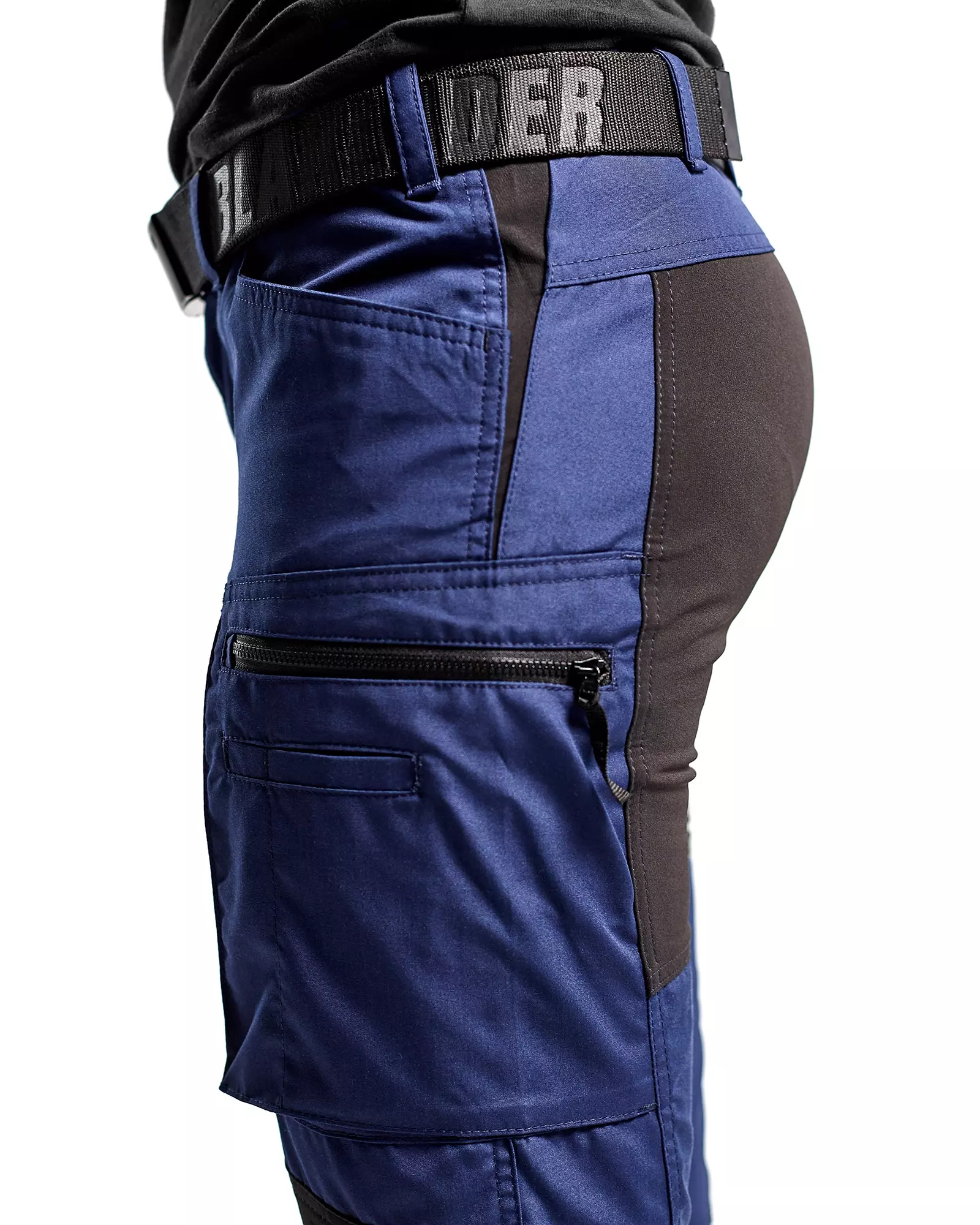 Blaklader 715918458999, Damen Stretch Arbeitshose, Marineblau/Schwarz, image 6