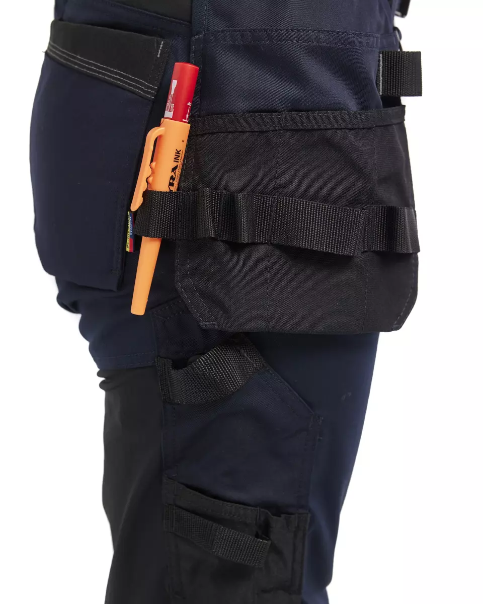 Blaklader 713218328600, Damen Stretch Handwerker Arbeitshose, Dunkel Marineblau, image 5, gallery thumbnail