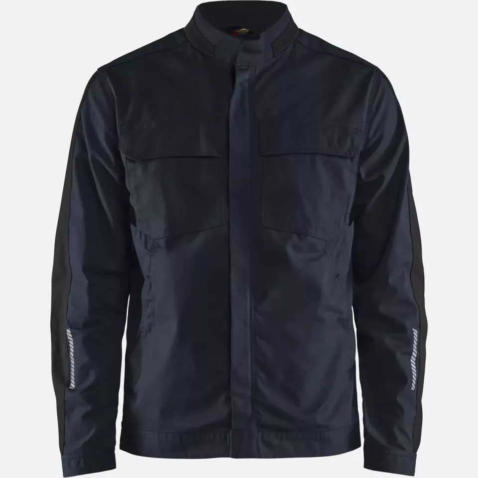 Blaklader 444418328699, Industry Stretch Jacket, Dark Navy/Black, image 1, gallery thumbnail