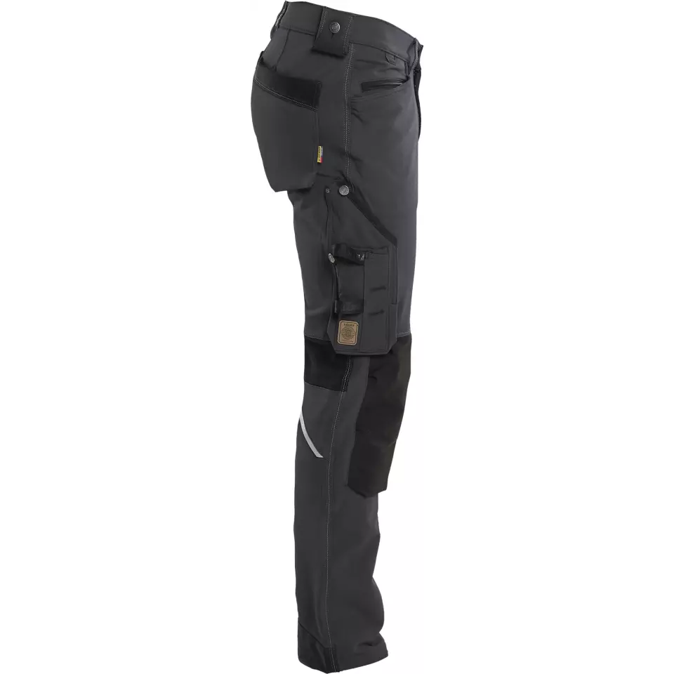 Blaklader 198916449899, X1900 4-Wege-Stretch Handwerker Arbeitshose, Dunkelgrau/Schwarz, image 2, gallery thumbnail
