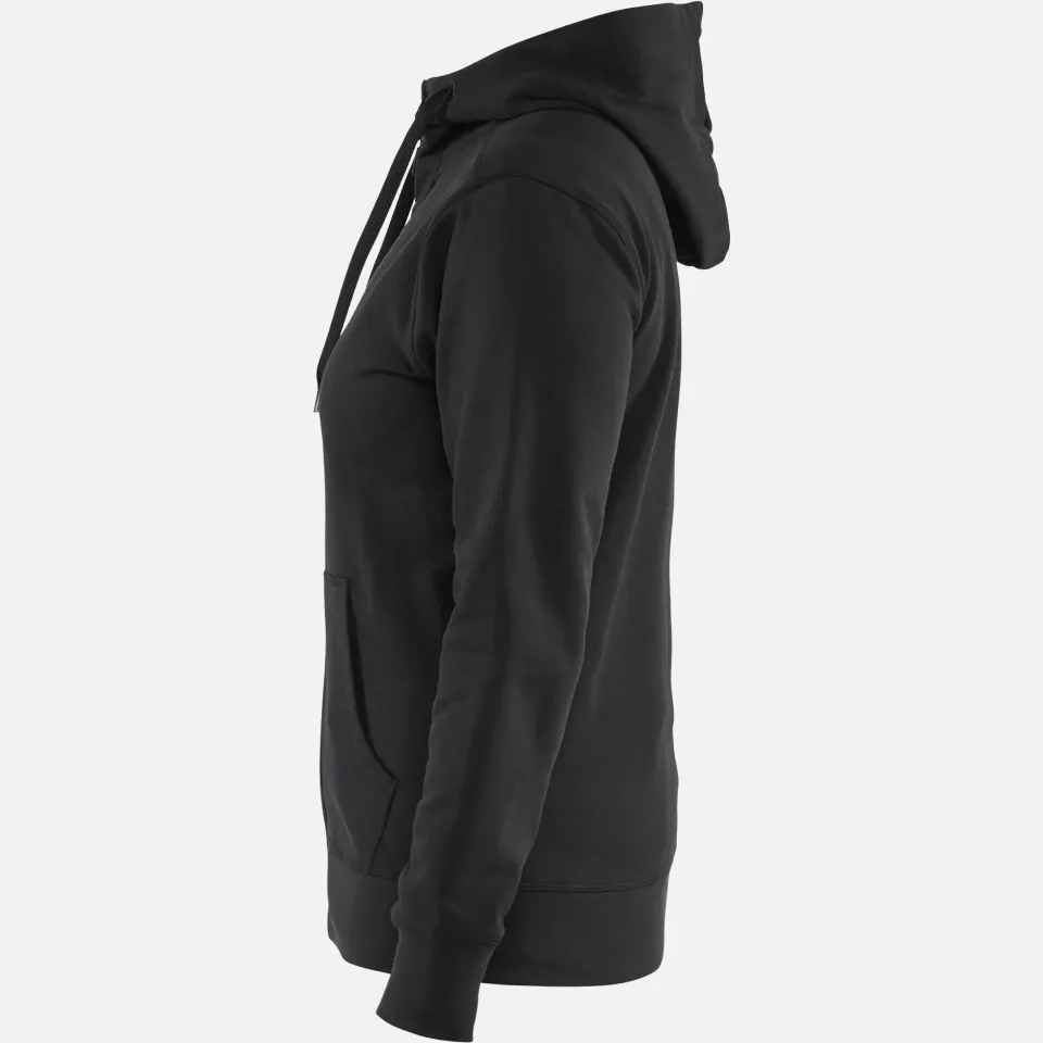 Blaklader 339511589900, Ladies Zip Hoodie, Black, image 3, gallery thumbnail