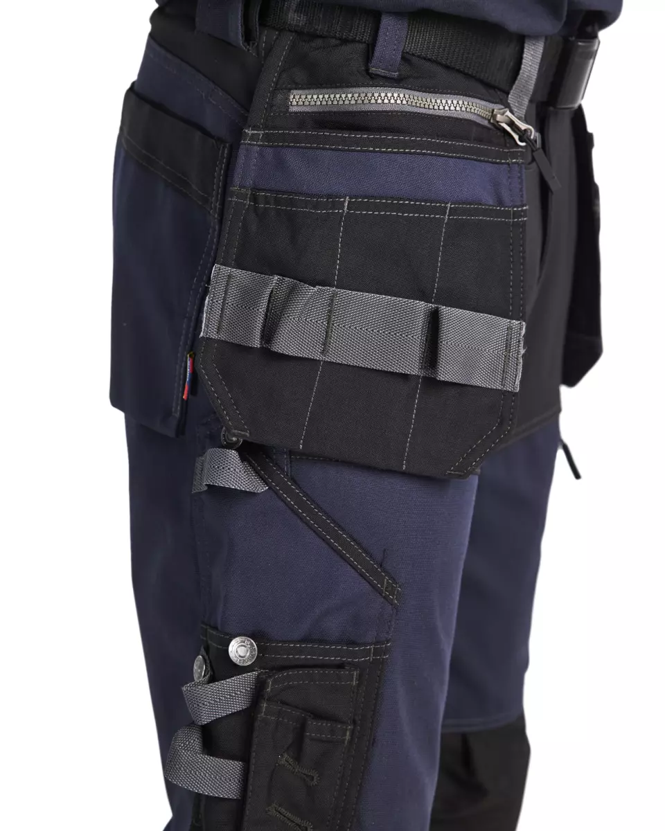 Blaklader 159713438699, Stretch Pirate Trousers, Dark Navy/Black, image 6, gallery thumbnail