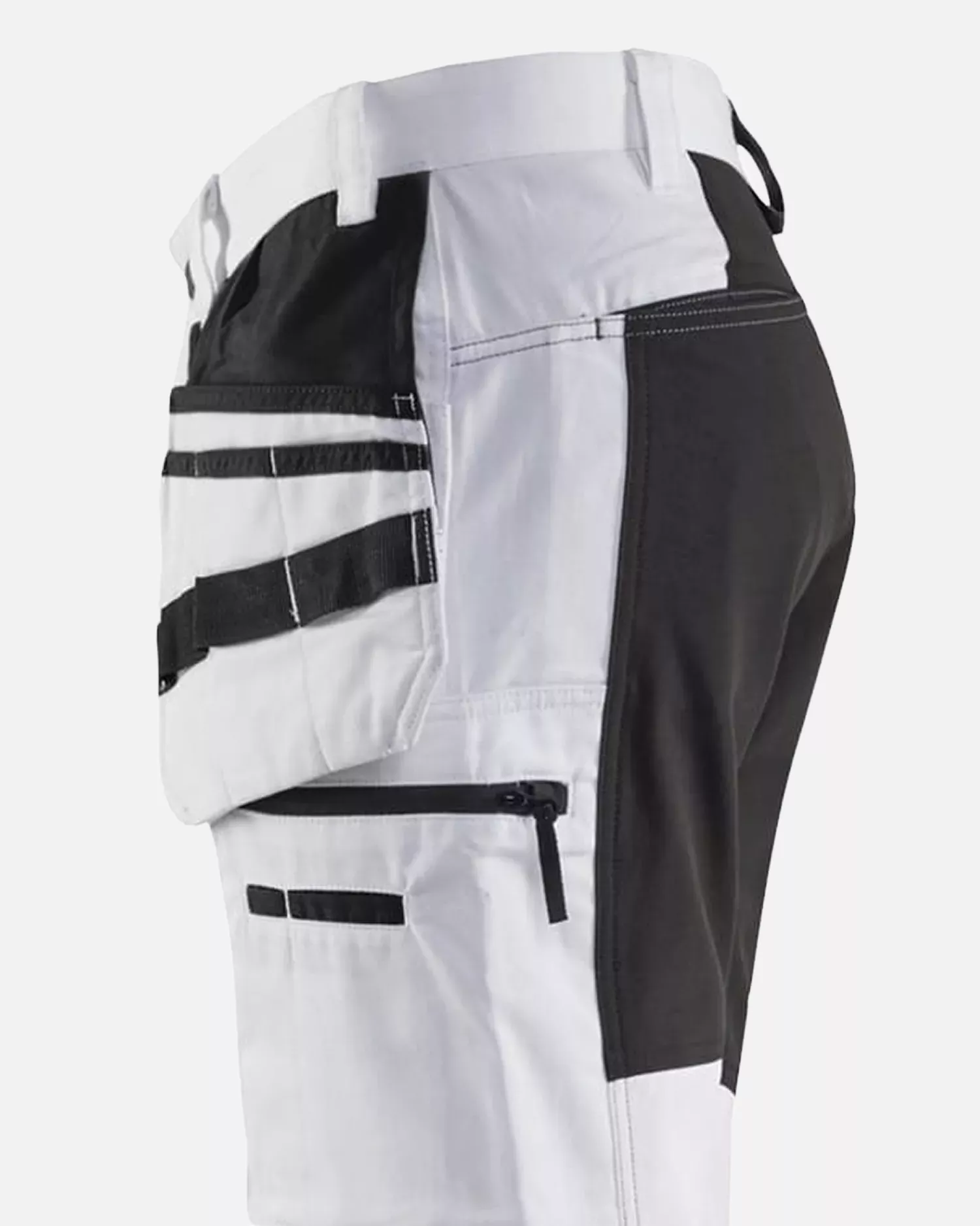 Blaklader 191010001099, Malerhose mit Stretcheinsätzen, Weiß/Schwarz, image 6