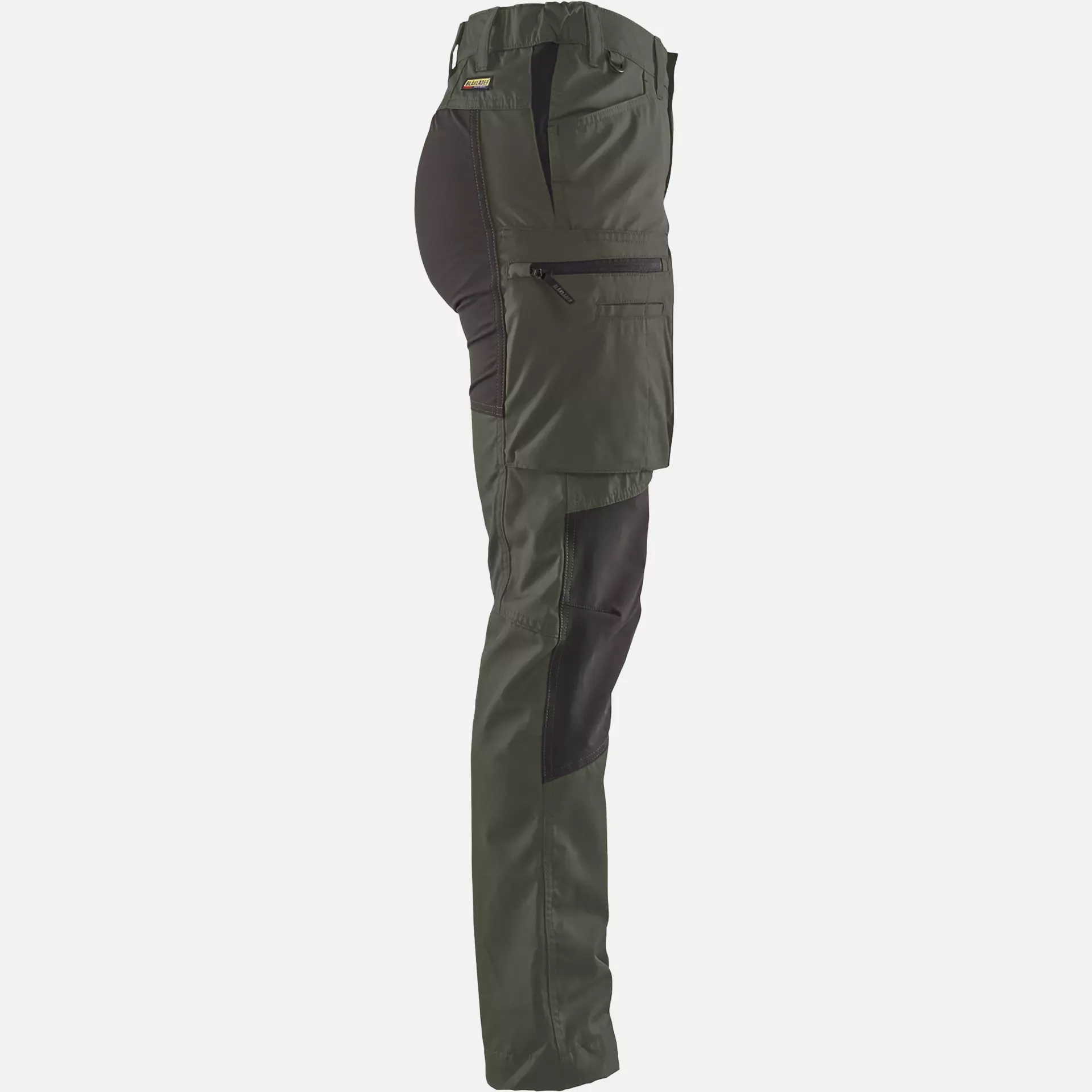 Blaklader 715918454699, Damen Stretch Arbeitshose, Armygrün/Schwarz, image 13