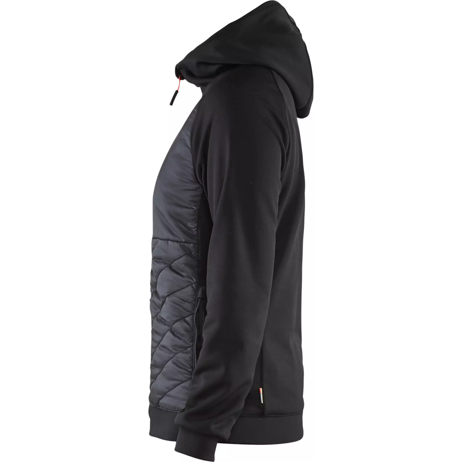 Blåkläder 346425269956, Ladies Hybrid Sweatshirt, Black/Red, image 3