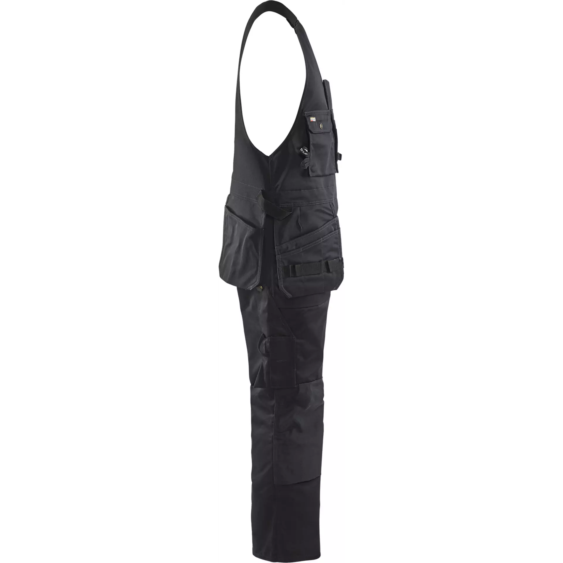 Blåkläder 265018609900, Sleeveless Bib Overall, Black, image 2